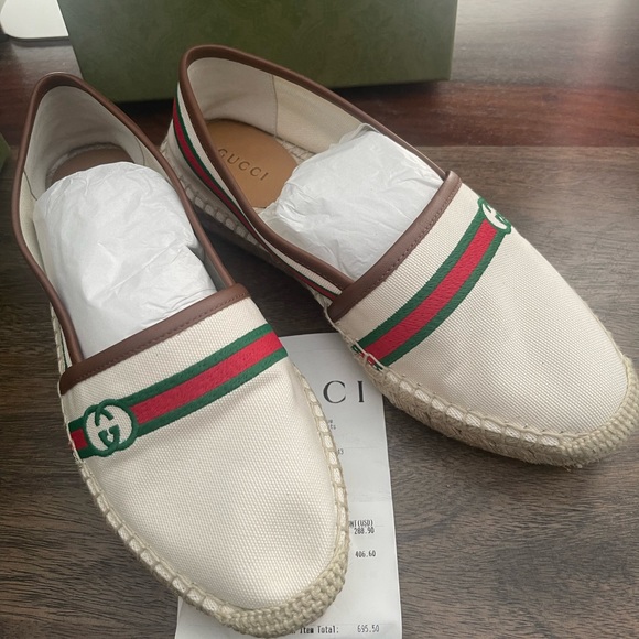 GUCCI Espadrilles.  NWT-   Classic. Brand new in box with receipt. - Picture 3 of 6